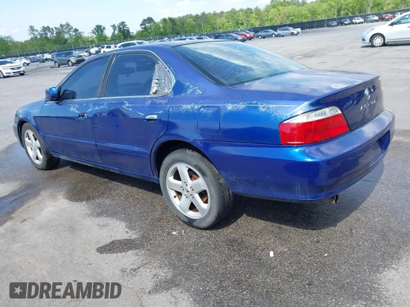2003 Acura TL Type S with VIN 19UUA568X3A041695, listed as a IAAI auction lot 41994058 with 245,064 mi miles. Bid and sale history available at carsss.com. Image 3.