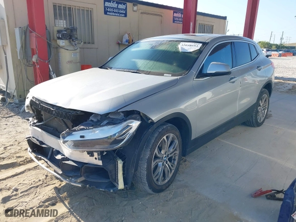 2018 BMW X2 xDrive28i with VIN WBXYJ5C33JEF70152, listed as a IAAI auction lot 42048693 with 177,488 mi miles. Bid and sale history available at carsss.com. Image 18.