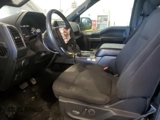 2018 Ford F-150 XL with VIN 1FTEW1EP1JFC00903, listed as a Copart auction lot 52090235 with 83,644 mi miles and Salvage Title. Bid and sale history available at carsss.com. Image 7.