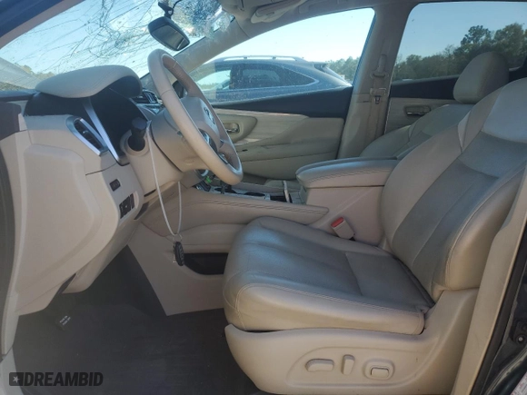 2017 Nissan Murano SL with VIN 5N1AZ2MG5HN132906, listed as a Copart auction lot 50062125 with 102,078 mi miles and Salvage Title. Bid and sale history available at carsss.com. Image 7.