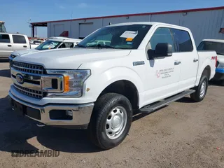 2020 Ford F-150 XL with VIN 1FTEW1E47LKD08149, listed as a IAAI auction lot 41759996 with 55,476 mi miles. Bid and sale history available at carsss.com. Image 19.