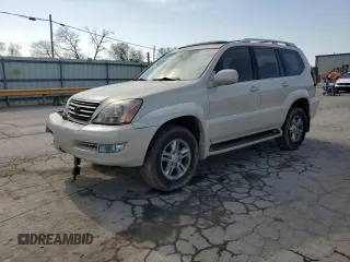 2003 Lexus GX 470 with VIN JTJBT20XX30010271, listed as a Copart auction lot 52812575 with 291,394 mi miles and Salvage Title. Bid and sale history available at carsss.com. Image 1.