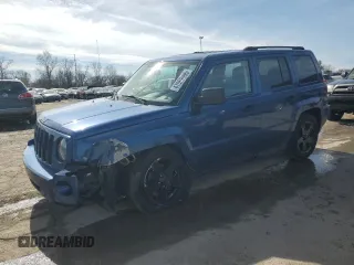 2009 Jeep Patriot Sport with VIN 1J4FT28B89D114279, listed as a Copart auction lot 47069695 with 186,052 mi miles and Salvage Title. Bid and sale history available at carsss.com. Image 1.