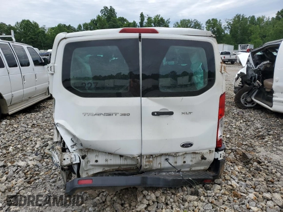 2019 Ford Transit Passenger XL с VIN 1FBZX2ZM6KKA06157, выставлен на аукционе Copart как лот 56870005 с пробегом Не указан миль и На запчасти • Non repairable. История ставок и продаж доступна на DreamBid. Изображение 6.