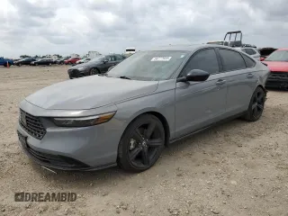 2023 Honda Accord Sport-L with VIN 1HGCY2F73PA028788, listed as a Copart auction lot 54777935 with 62,455 mi miles and Salvage title. Bid and sale history available at DreamBid. Image 1.