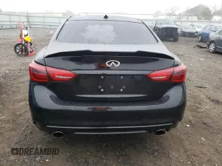 2021 Infiniti Q50 Pure z VIN JN1EV7AR6MM751988, wystawiony jako Copart lot #47480403 z przebiegiem 7 350 mil mil oraz Szkoda całkowita • Salvage title. Historia ofert i sprzedaży dostępna na DreamBid. Obrazek 6.