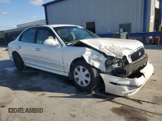 2003 Hyundai Sonata with VIN KMHWF25H33A907483, listed as a Copart auction lot 46174975 with 242,824 mi miles and Salvage Title. Bid and sale history available at carsss.com. Image 4.