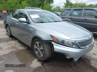 2014 Kia Optima LX with VIN KNAGM4AD0E5069726, listed as a IAAI auction lot 42309115 with 129,263 mi miles and . Bid and sale history available at DreamBid. Image 1.