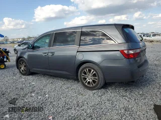 2011 Honda Odyssey EX-L with VIN 5FNRL5H65BB015246, listed as a Copart auction lot 53928745 with 211,941 mi miles and Clean Title. Bid and sale history available at carsss.com. Image 2.