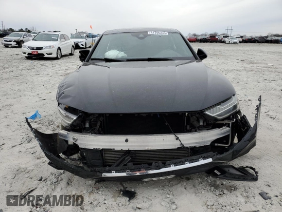 2020 Audi A7 Prestige with VIN WAUV2AF20LN009574, listed as a Copart auction lot 41796335 with 55,084 mi miles and Salvage Title. Bid and sale history available at carsss.com. Image 5.