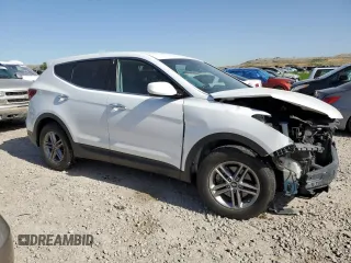 2017 Hyundai Santa Fe 2.4L z VIN 5NMZTDLB9HH022027, wystawiony jako Copart lot #56242045 z przebiegiem 117 484 mil mil oraz Szkoda całkowita • Salvage title. Historia ofert i sprzedaży dostępna na DreamBid. Obrazek 4.