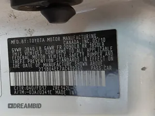 2010 Toyota Corolla с VIN 2T1BU4EE7AC402260, выставлен на аукционе IAAI как лот 42294279 с пробегом 133 290 миль миль и . История ставок и продаж доступна на DreamBid. Изображение 9.