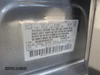 2017 Nissan Sentra SL with VIN 3N1AB7AP4HY403745, listed as a Copart auction lot 58239715 with 94,429 mi miles and Salvage title. Bid and sale history available at DreamBid. Image 12.