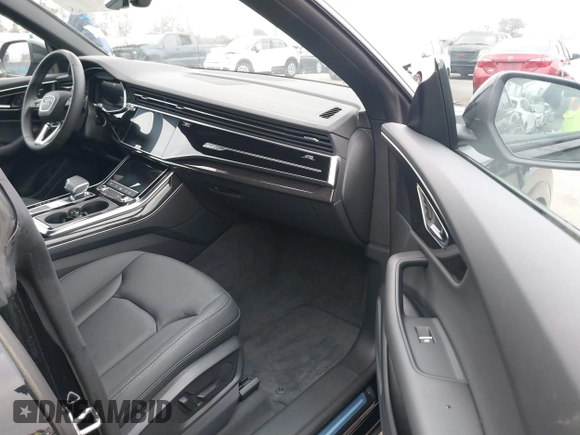 2024 Audi Q8 Premium with VIN WA1AVBF13RD001693, listed as a IAAI auction lot 41461914 with 1,751 mi miles and . Bid and sale history available at DreamBid. Image 5.