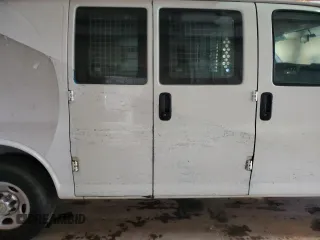 2014 Chevrolet Express Cargo Van with VIN 1GCWGFCB5E1130248, listed as a Copart auction lot 45773125 with 140,728 mi miles and Clean Title. Bid and sale history available at carsss.com. Image 10.