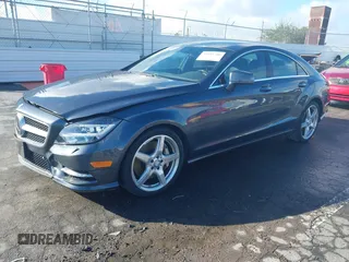 2014 Mercedes-Benz CLS-Class CLS 550 with VIN WDDLJ7DB9EA122846, listed as a IAAI auction lot 41588708 with 52,706 mi miles. Bid and sale history available at carsss.com. Image 17.
