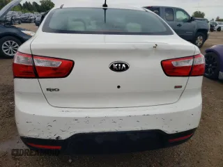 2013 Kia Rio LX with VIN KNADM4A39D6291023, listed as a Copart auction lot 69408964 with 98,709 mi miles and Salvage Title. Bid and sale history available at carsss.com. Image 6.