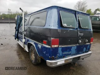 1989 Chevrolet Express Beauville with VIN 1GNEG25K5K7117906, listed as a Copart auction lot 50398923 with 48,396 mi miles and Salvage Title. Bid and sale history available at carsss.com. Image 2.