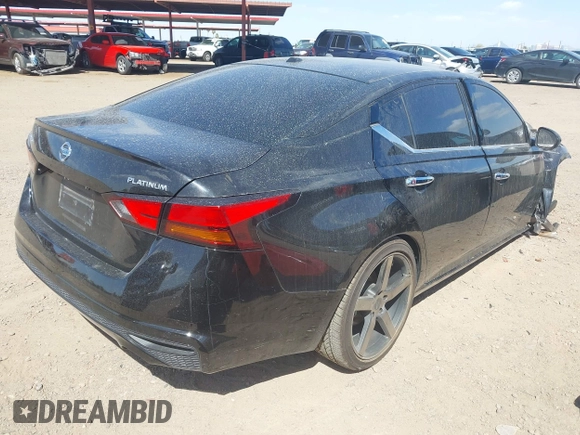 2020 Nissan Altima Platinum with VIN 1N4BL4FV6LN308734, listed as a IAAI auction lot 41737044 with Not Provided miles and . Bid and sale history available at carsss.com. Image 4.