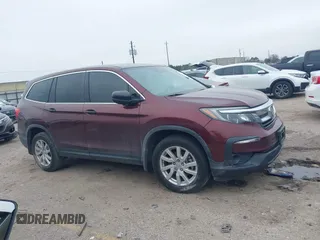 2019 Honda Pilot LX with VIN 5FNYF5H12KB023764, listed as a IAAI auction lot 41589629 with 66,879 mi miles. Bid and sale history available at carsss.com. Image 13.