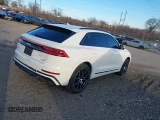 2019 Audi Q8 Prestige with VIN WA1FVAF19KD038382, listed as a IAAI auction lot 41237280 with 57,504 mi miles and . Bid and sale history available at DreamBid. Image 4.