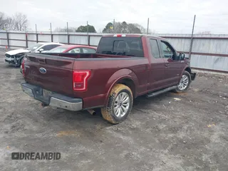 2016 Ford F-150 XL with VIN 1FTEX1CPXGFC17403, listed as a IAAI auction lot 41447816 with 99,632 mi miles and . Bid and sale history available at carsss.com. Image 4.
