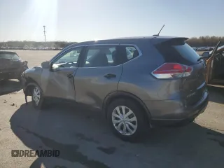 2016 Nissan Rogue SV with VIN KNMAT2MV1GP621391, listed as a Copart auction lot 52091055 with 99,970 mi miles and Salvage Title. Bid and sale history available at DreamBid. Image 2.