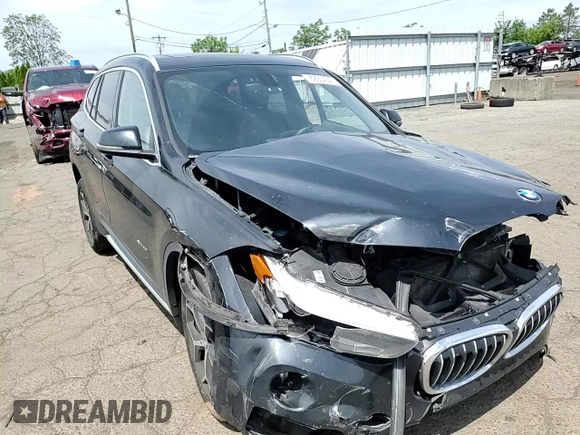 2018 BMW X1 xDrive28i with VIN WBXHT3C36J5F89230, listed as a Copart auction lot 62904545 with 170,860 mi miles and Salvage title. Bid and sale history available at DreamBid. Image 14.