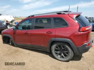 2017 Jeep Cherokee Trailhawk z VIN 1C4PJMBSXHW558559, wystawiony jako Copart lot #64548295 z przebiegiem 119 765 mil mil oraz Szkoda całkowita • Salvage title. Historia ofert i sprzedaży dostępna na DreamBid. Obrazek 2.