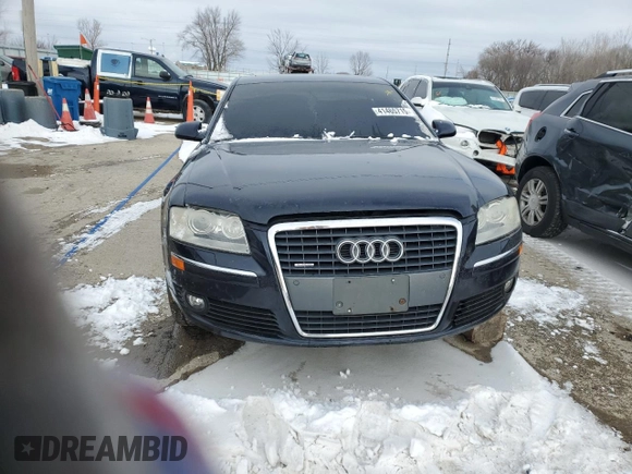 2007 Audi A8 z VIN WAULV44E27N023317, wystawiony jako Copart lot #41465715 z przebiegiem Nie podano mil oraz Szkoda całkowita • Salvage title. Historia ofert i sprzedaży dostępna na DreamBid. Obrazek 5.