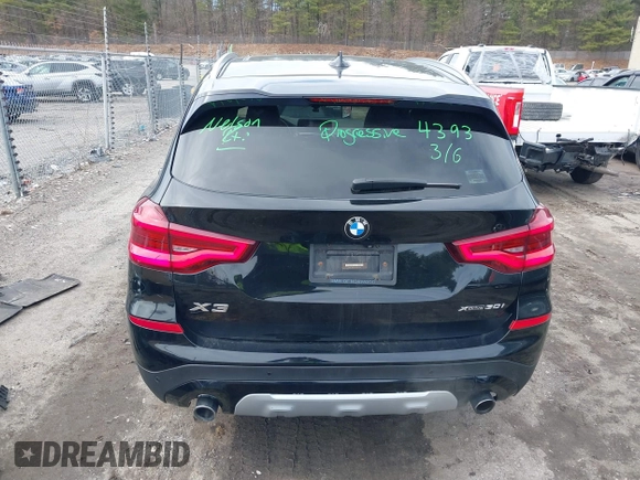 2018 BMW X3 xDrive30i with VIN 5UXTR9C50JLD71210, listed as a IAAI auction lot 41824479 with 65,869 mi miles and . Bid and sale history available at DreamBid. Image 17.