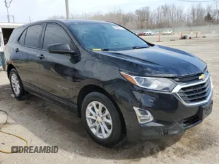 2019 Chevrolet Equinox LS with VIN 3GNAXHEV2KL296025, listed as a Copart auction lot 49456375 with 95,767 mi miles and Salvage Title. Bid and sale history available at carsss.com. Image 4.