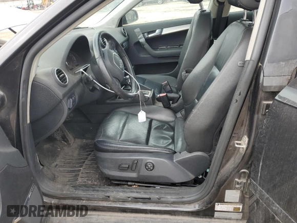 2008 Audi A3 with VIN WAUNF78P48A068528, listed as a Copart auction lot 45762245 with 179,355 mi miles and Salvage Title. Bid and sale history available at carsss.com. Image 7.