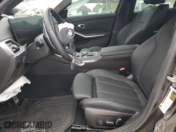 2024 BMW 3 Series M340i with VIN 3MW49FS09R8E37275, listed as a Copart auction lot 78143354 with 0 mi miles and Salvage Title. Bid and sale history available at carsss.com. Image 7.