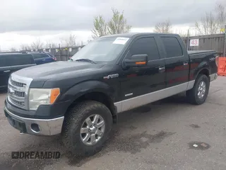 2014 Ford F-150 XL with VIN 1FTFW1ET5EFC27691, listed as a IAAI auction lot 41964611 with 155,816 mi miles and . Bid and sale history available at DreamBid. Image 17.