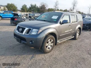 2010 Nissan Pathfinder SE with VIN 5N1AR1NB0AC613628, listed as a IAAI auction lot 41784481 with 162,412 mi miles. Bid and sale history available at carsss.com. Image 2.