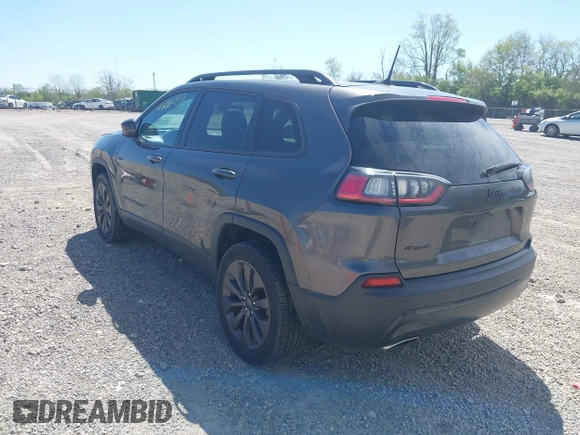 2021 Jeep Cherokee Latitude Lux with VIN 1C4PJMMNXMD153105, listed as a IAAI auction lot 42116047 with 153,011 mi miles and . Bid and sale history available at carsss.com. Image 3.