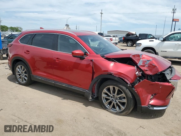 2017 Mazda CX-9 Grand Touring with VIN JM3TCBDY4H0138367, listed as a Copart auction lot 60852185 with 101,859 mi miles and Salvage title. Bid and sale history available at DreamBid. Image 4.