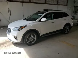 2018 Hyundai Santa Fe SE Ultimate with VIN KM8SRDHF6JU259659, listed as a Copart auction lot 63782475 with Not provided miles and Clean title. Bid and sale history available at DreamBid. Image 1.