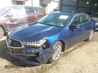 2020 Acura TLX w/Technology Pkg with VIN 19UUB1F53LA015337, listed as a IAAI auction lot 41427035 with 44,450 mi miles. Bid and sale history available at carsss.com. Image 6.