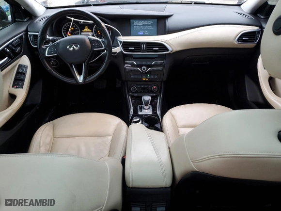 2017 Infiniti QX30 Premium with VIN SJKCH5CR0HA023682, listed as a Copart auction lot 81045244 with 69077 miles and Salvage Title. Bid and sale history available at carsss.com. Image 8.