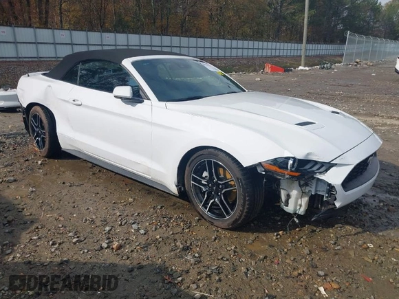 2021 Ford Mustang EcoBoost with VIN 1FATP8UH1M5105152, listed as a IAAI auction lot 40967651 with 81,514 mi miles and . Bid and sale history available at DreamBid. Image 1.