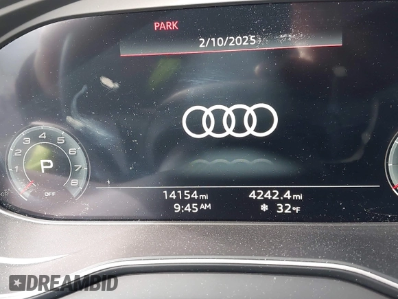 2021 Audi Q5 Prestige with VIN WA1CAAFY4M2108221, listed as a IAAI auction lot 41485079 with 14,154 mi miles. Bid and sale history available at carsss.com. Image 16.