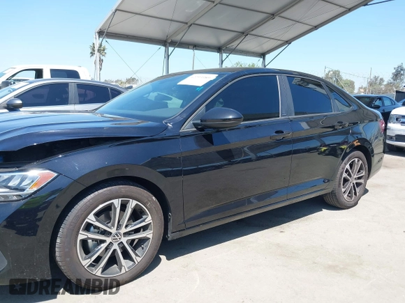 2023 Volkswagen Jetta Sport with VIN 3VWBM7BU1PM041957, listed as a IAAI auction lot 42293989 with 31,737 mi miles and . Bid and sale history available at DreamBid. Image 14.