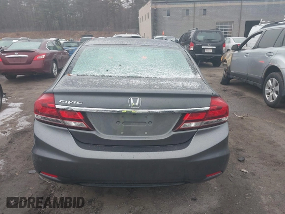 2013 Honda Civic LX with VIN 19XFB2F58DE282839, listed as a IAAI auction lot 41697629 with 123,766 mi miles and . Bid and sale history available at DreamBid. Image 17.