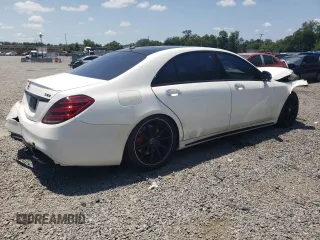 2018 Mercedes-Benz S 63 AMG with VIN WDDUG8JB6JA343764, listed as a Copart auction lot 53315764 with Not Provided miles and Salvage Title. Bid and sale history available at DreamBid. Image 3.