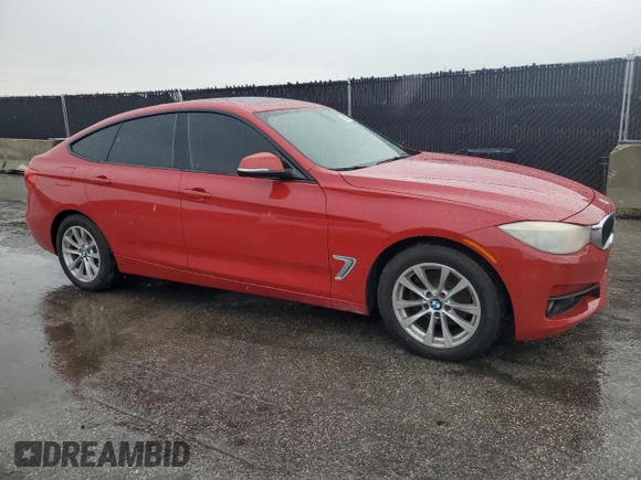 2014 BMW 3 Series 328i Gran Turismo xDrive with VIN WBA3X5C53ED556443, listed as a Copart auction lot 56420085 with 162,941 mi miles and Salvage title. Bid and sale history available at DreamBid. Image 4.