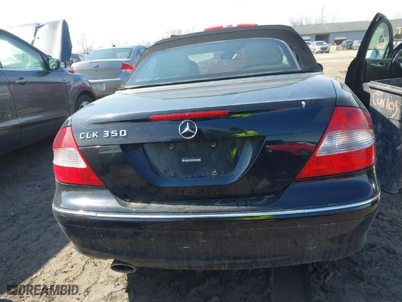 2008 Mercedes-Benz CLK-Class 3.5L with VIN WDBTK56F98T097935, listed as a IAAI auction lot 41764830 with 172,451 mi miles. Bid and sale history available at carsss.com. Image 16.