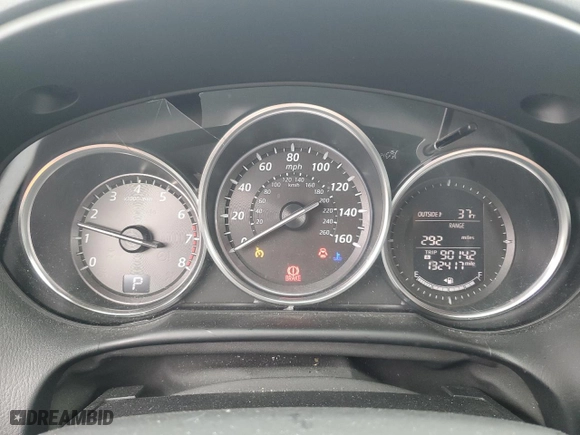 2013 Mazda CX-5 Grand Touring with VIN JM3KE2DE6D0141096, listed as a Copart auction lot 44883205 with 132,417 mi miles and Salvage Title. Bid and sale history available at carsss.com. Image 9.