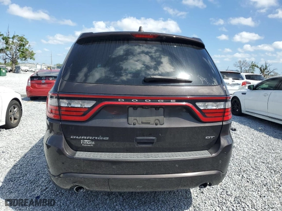 2017 Dodge Durango GT with VIN 1C4RDHDG6HC757724, listed as a Copart auction lot 51909805 with 188,514 mi miles and Clean Title. Bid and sale history available at carsss.com. Image 6.